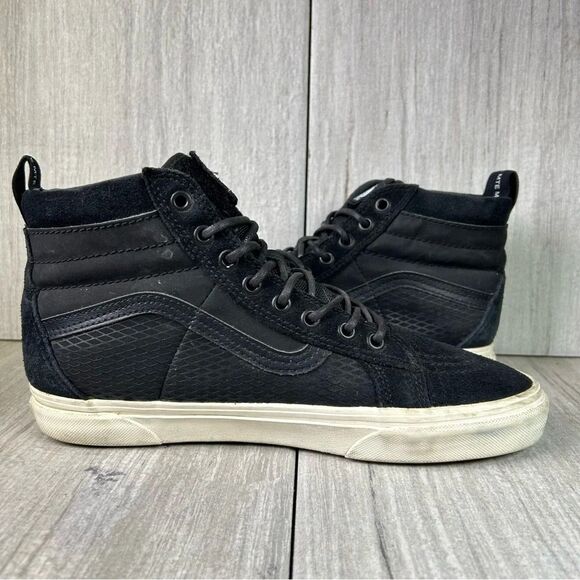 Vans Sk8-Hi 46 DX MTE Tact Black UltraCush Sneaker Boot Lace Up Shoe Mens Size 9 - Picture 4 of 10